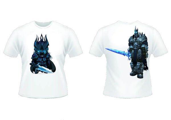 Camiseta Lich King TAM. GG & XGG