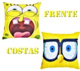 Kit Capas para Almofadas Bob Esponja com quatro