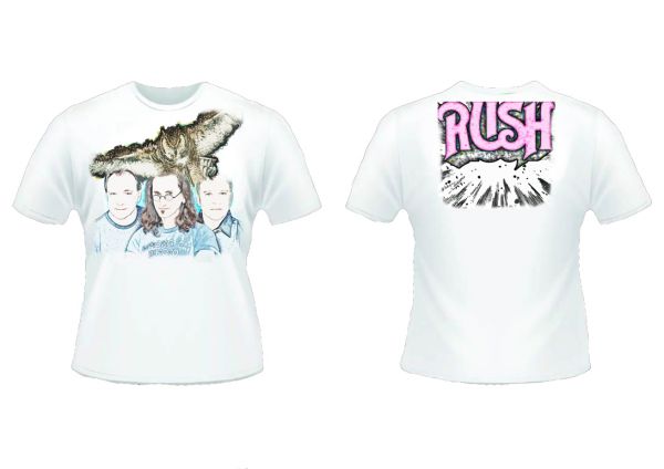 Camiseta Rush - TAM P, M & G