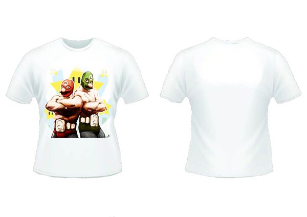 Camiseta Mario Luchador TAM. P, M & G