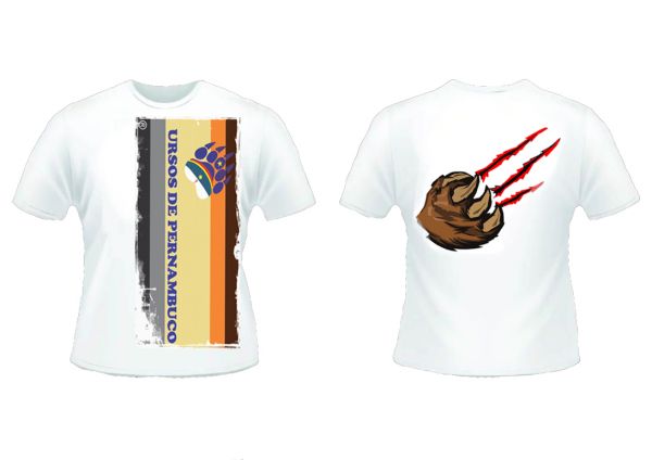 Camiseta Ursos de Pernambuco Tam. GG & XGG