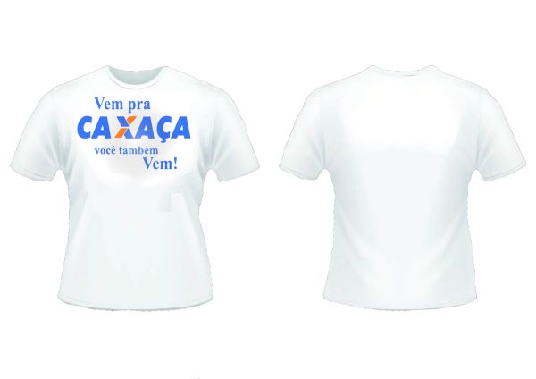 Camiseta Caxaça TAM. P, M & G