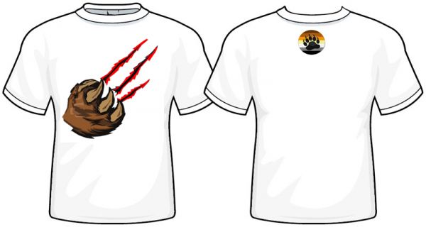 Camiseta Pata de Urso Tam. GG & XGG